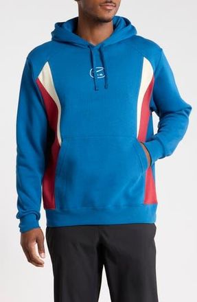Nike Air Graphic Fleece Hoodie in Court Blue/Light Khaki at Nordstrom Rack, Size Xx-Large