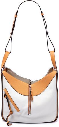 Loewe Pre-owned Loewe Medium Bicolor Grained Calfskin Hammock Satchel Ladies NH7QJ0YL7QYS0TBI