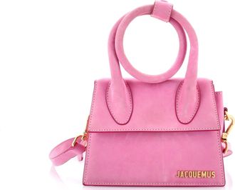 Jacquemus Le Chiquito Noeud Bag Suede