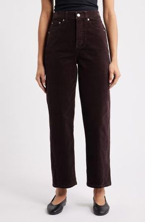 Spanx Corduroy Barrel Pants in Truffle Brown at Nordstrom Rack, Size X-Large