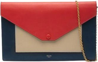 Celine Pre-owned Clutches, female, Multicolor, Size: ONE SIZE Pre-owned Vintage Crossbody Bag