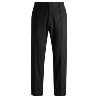 HUGO BOSS Hugo Heren Tapered Broek (Grijs)