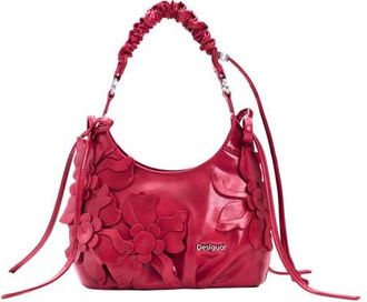 Desigual Faux Leather Shoulder Bag in Red at Nordstrom
