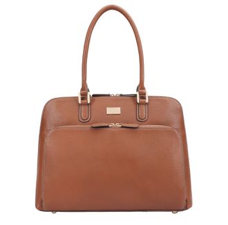 Paul Costelloe Womens Filton Leather Shoulder Bag - Brown - One Size