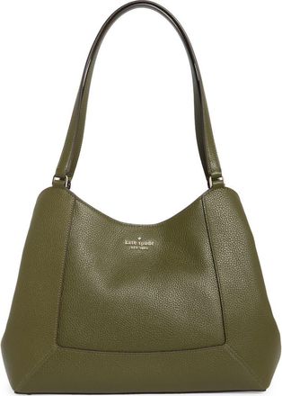 Kate Spade New York lena triple compartment shoulder bag in Seaweed at Nordstrom Rack