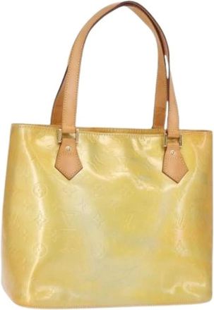 Louis Vuitton Pre-owned Tote Bags, female, Yellow, Size: ONE SIZE Pre-owned Hand Bag