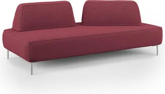 Divani.Store Newton Sof&aacute; Modular Con Respaldos Removibles 167 Cm Rojo
