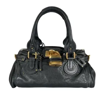Chlo&eacute; Pre-owned Handbags, female, Black, Size: ONE SIZE Pre-owned Handbag