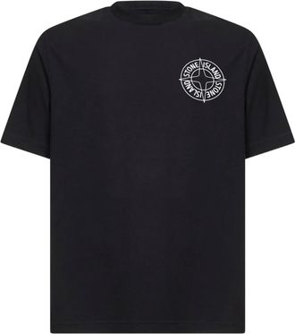 Stone Island T Shirts And Polos Black