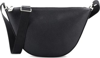 Fendi Melon leren kleine schoudertas - Zwart