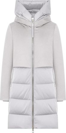 Duno Jassen, Dames, Wit, XL, Wol, Ballon X Down Jacket