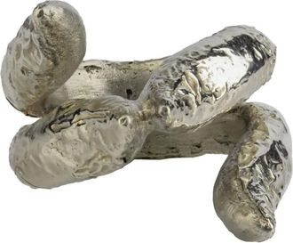 Parts Of Four Anello Tatius in oro bianco 10 carati e argento sterling