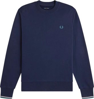 Fred Perry Suits - Heren - Sweatshirts - Blauw - XL - Katoen - Hoodies & sweatvesten