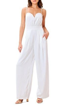 Flying Tomato Jumpsuit in White at Nordstrom Rack, Size Medium