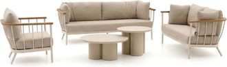 Apple Bee Condor/Tonga stoel-bank loungeset 5-delig 6-zits