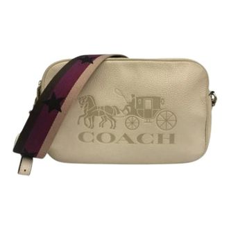 Coach Borsa a spalla in pelle Pre-owned - - Pre-owned - Donna - Beige - ONE SIZE