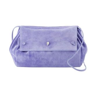 Staud Staud - Cy Convertible Bag - Dames - Tassen - Paars - Maat: ONE Size Leer
