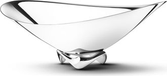 Georg Jensen Large Koppel Wave Bowl in Silver at Nordstrom