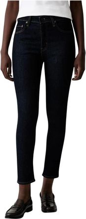 Levi's 721 High Rise Skinny - Dames - Skinny Jeans - Blauw - W24 L30 - Jeans
