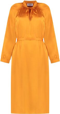 Yves Salomon Satin Dress