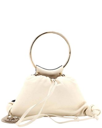 Chlo&eacute; Arlene Drawstring Bag Leather (Authentic Pre-Loved)