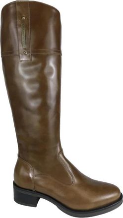 Nero Giardini Stijlvolle Laarzen - Dames - Hoge Laarzen - Bruin - 41 EU - Schoenen