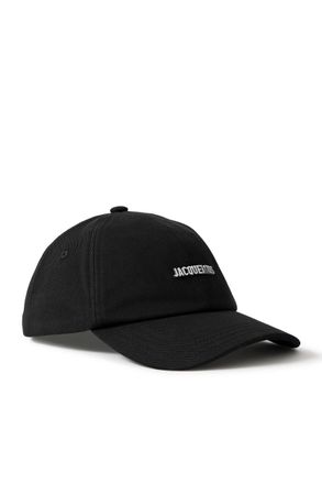 Jacquemus Gadjo Logo-Embellished Cotton-Twill Baseball Cap