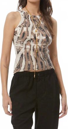 Young Fabulous & Broke Illy Sweater Tank In Shiitake Nexus Wash