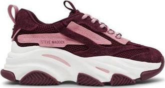 Steve Madden Possesion-E chunky sneakers aubergine/roze