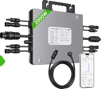 OEM Micro Ups, 4 Mppt, Conectividad Wi-fi, 2000 W Ca, 220-240 V