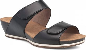 Dansko Womens Vienna Sandal In Black