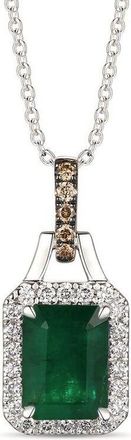 Le Vian Ladies Costa Smeralda Emeralds Necklaces set in 14K Vanilla Gold