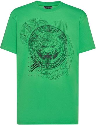 Plein Sport T-Shirts - Heren - Sportshirts - Groen - S - Fitness