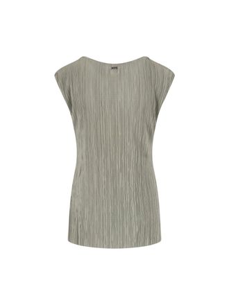 Calvin Klein Womens Top Green Polyester