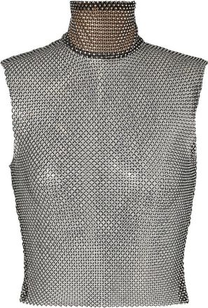 Genny Top - Dames - Tops zonder mouwen - Zwart - XS - Tops