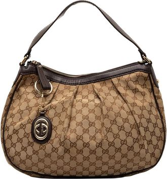 Gucci Pre-owned Gucci GG Canvas Sukey Shoulder Bag Ladies V3O52IMYNGYWG3SQ