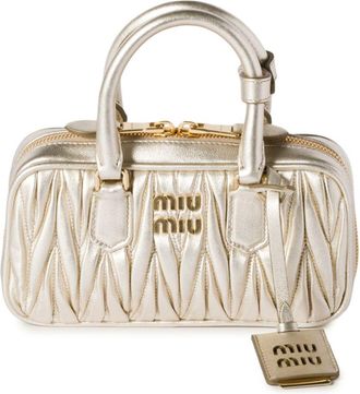 Miu Miu Borsa Arcadie mini - Oro