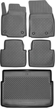 OEM Juego De Alfombrillas Para Coche Y Maletero Para Opel Crossland X Crossover De 2017