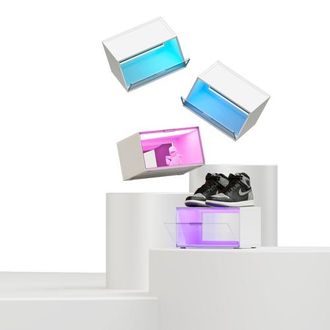 Nanoleaf EXPO Smart LED Display Case Smarter Kit in Multicolor at Nordstrom