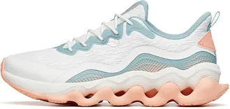 Anta (WMNS) ANTA Running Series Sneakers White Orange Blue 122215555-7