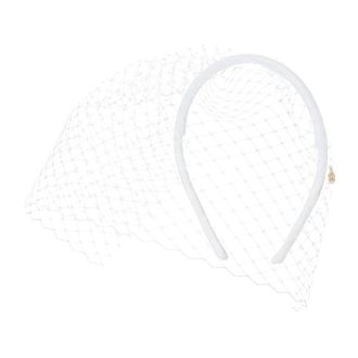 Maison Michel Veil - female - Maison Michel - Accessories - White - ONE SIZE - Accessories
