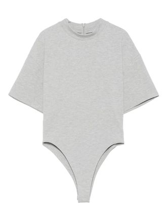 DAVID KOMA short-sleeve bodysuit - Grey