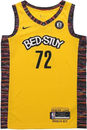 Nike Brooklyn NetsNba SwingmanBasketball Jersey For Men Yellow CU0193-728