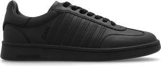 Dsquared2 Boxer Sportschoenen - Heren - Sneakers - Zwart - 44 EU - Leer - Schoenen