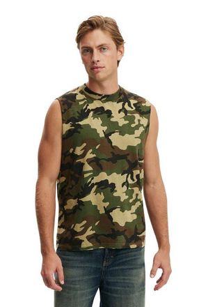 Cotton On Mens Everyday Fit Muscle in Camo Wash at Nordstrom, Size X-Large