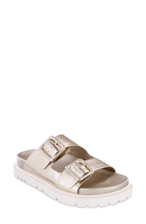 Mia Gen Slide Sandal in Gold at Nordstrom, Size 10