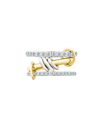Sterling Forever CZ Garwyn Linked Stacking Ring Set