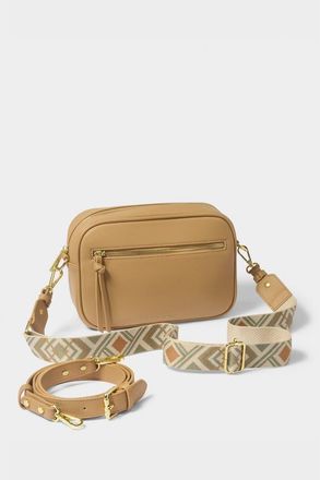 Katie Loxton Hallie Crossbody Bag in Camel at Nordstrom