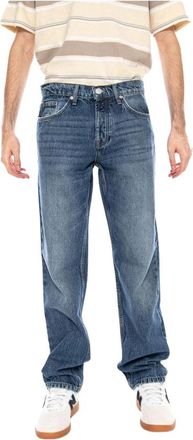 Only & Sons Onsedge Straight Jeans - Heren - Regular Fit Jeans - Blauw - W31 L32 - Denim - Jeans