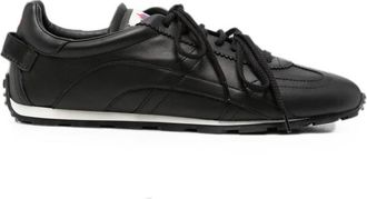 Dsquared2 Maple-leaf Leather Sneakers